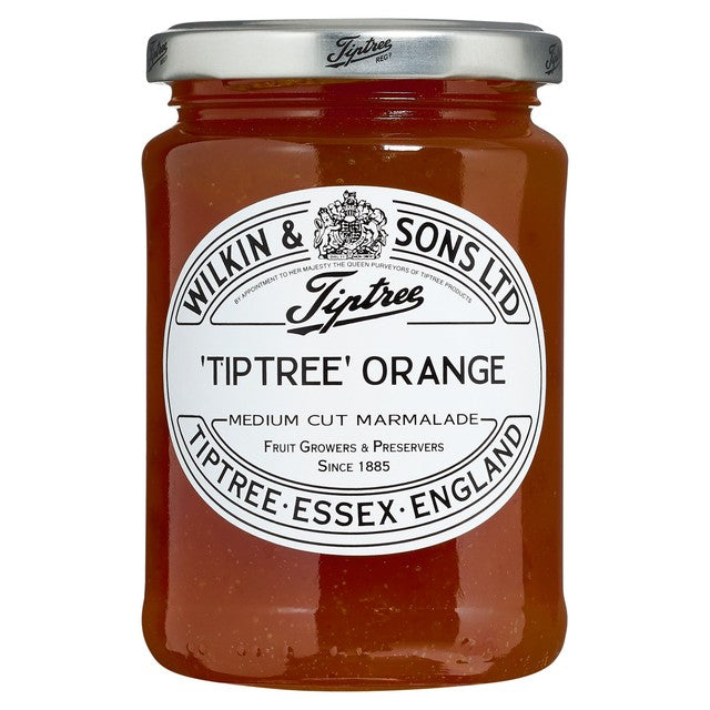 Tiptree orange marmalade medium cut peel 340g (British brand)
