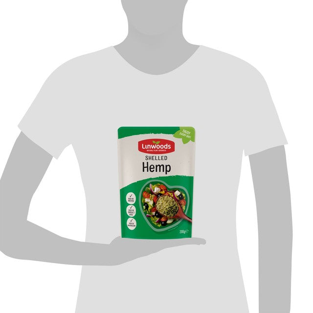 Linwoods Shelled Hemp Seeds 200g, UK version