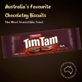 Tim Tam dark chocolate biscuits 163g (British brand)