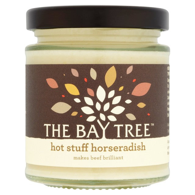 The Bay Tree hot horseradish sauce 175g (British brand)