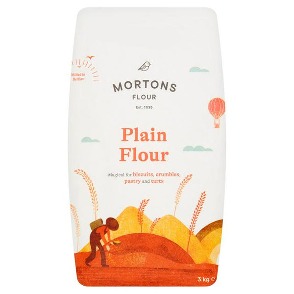 Plain Wheat Flour with Added Nutrients for Baking 3kg