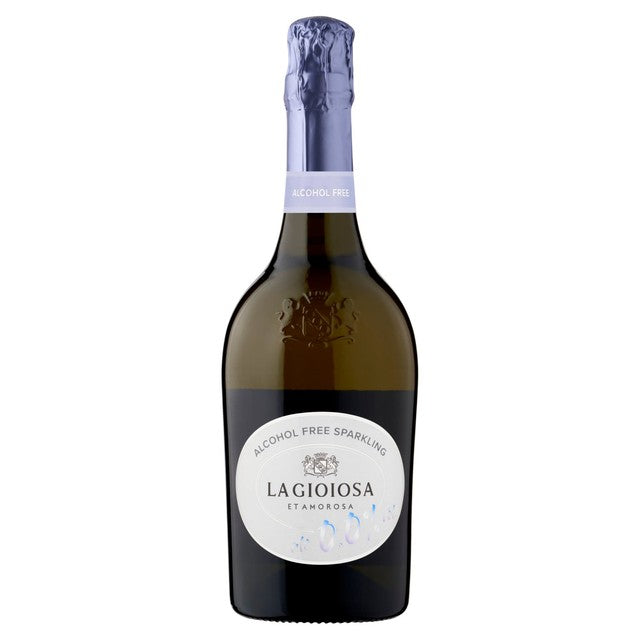 La Gioiosa alcohol free sparkling wine 0.00% 75cl, UK version