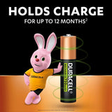 Duracell AAA rechargeable batteries 4 pack - British product