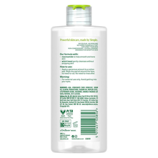 Simple Kind To Skin Soothing Facial Toner
