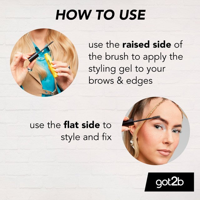 Schwarzkopf got2b Glued hair gel for brows and edges 16ml (British brand)
