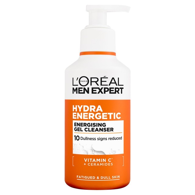L'Oreal Men Expert Hydra Energetic Cleanser pump - British product