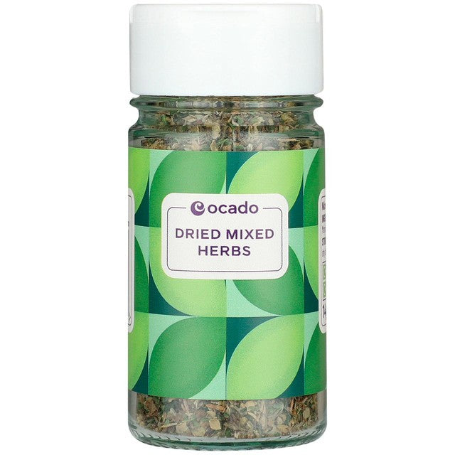 Ocado dried mixed herbs 14g, imported from the UK