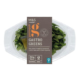 M&S Vegetable Side Greens Peas Spinach 210g, imported from the UK