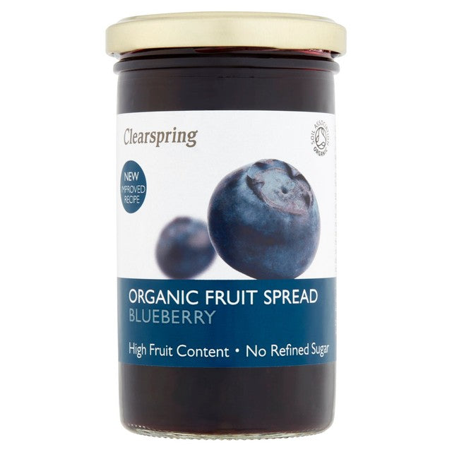Clearspring blueberry fruit spread 280g - British product