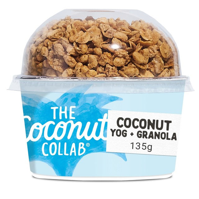 Coconut Collab coconut yoghurt with granola clusters 135g (British brand)