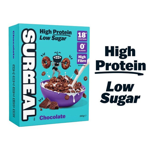 Surreal cocoa cereal 240g (British brand)