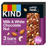 KIND Milk & White Chocolate Nut Multipack 90g, imported from the UK