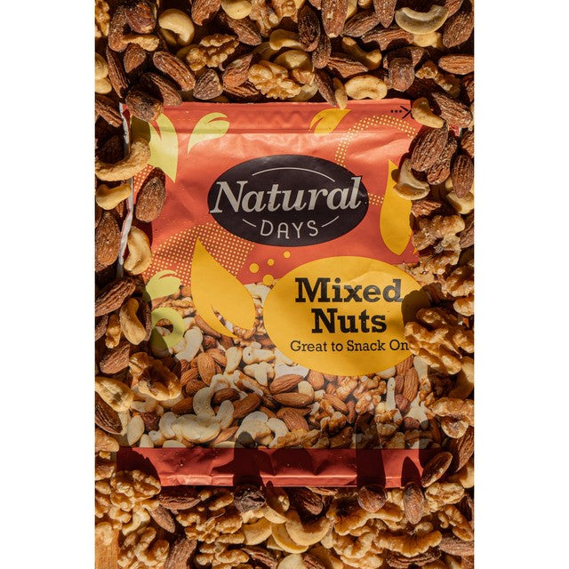 Natural Days mixed nuts 200g, imported from the UK