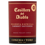 Casillero del Diablo red wine Reserva Especial Cabernet Sauvignon 75cl - British product