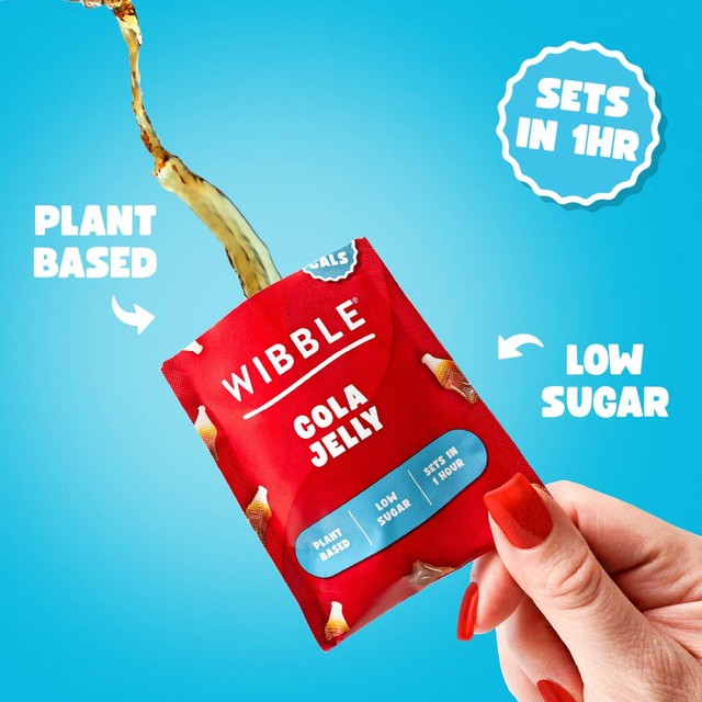 Wibble cola jelly crystals 57g (British brand)