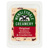 Wensleydale Creamery Yorkshire Wensleydale & Cranberries cheese - British product