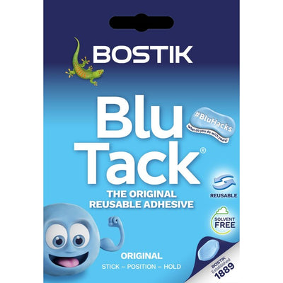 Bostik Blu Tack Wiederverwendbarer Klebstoff 60g