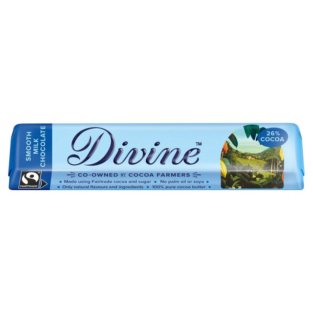 Divine milk chocolate bar 35g - British product