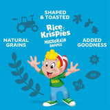 Kellogg's Rice Krispies Multi-Grain Shapes Toffee Flavour Cereal 350g, UK version