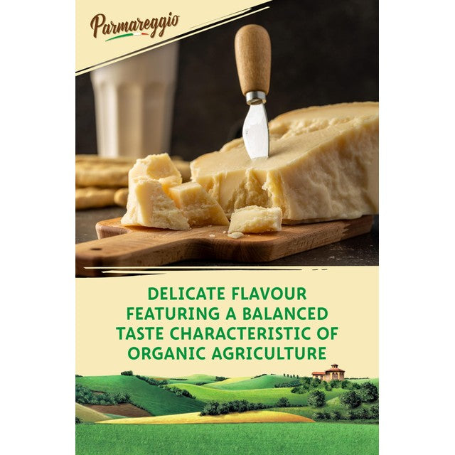 Parmareggio Parmigiano Reggiano Organic cheese 150g, imported from the UK