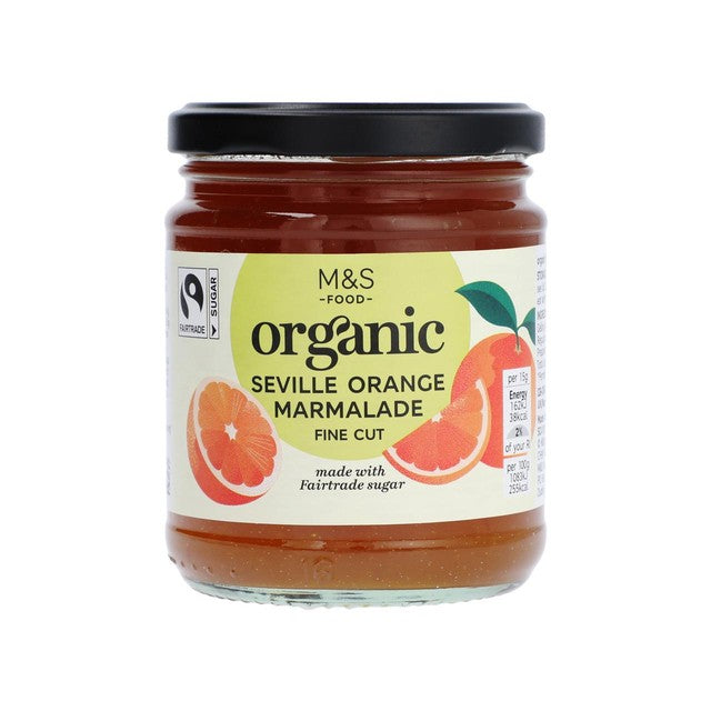 M&S Seville Orange Marmalade 340g, imported from the UK