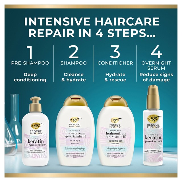 OGX Frizz Oil hair oil 50ml, imported from the UK