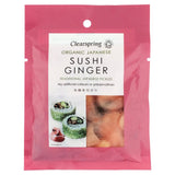Clearspring organic Japanese sushi ginger with shiso herb 50g - British product