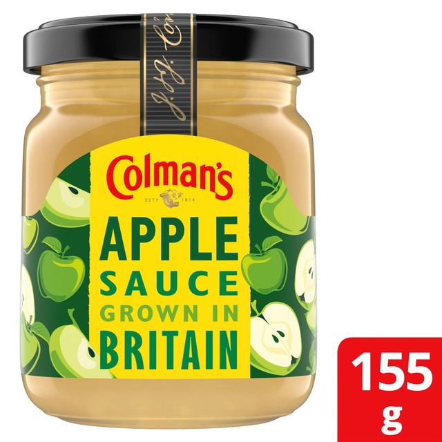 Colman's Bramley apple sauce 155g, imported from the UK