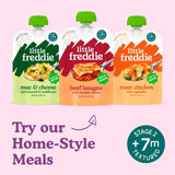 Little Freddie banana baby food yoghurt 6 x 100g, UK version