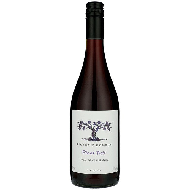 M&S Tierra Y Hombre Pinot Noir 75cl, imported from the UK