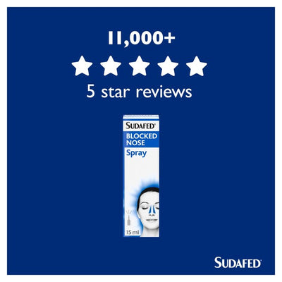 M&S Xylometazoline Hydrochloride Nasal Spray for Blocked Nose Relief 15ml - اشترِ عبر الإنترنت من McGrocer