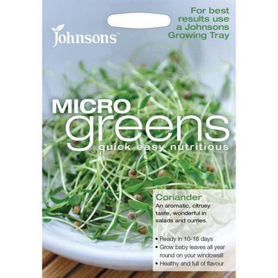 Johnsons Seeds Koriander Mikrogrønt Frø