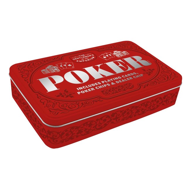 Robert Frederick poker tin set, UK version