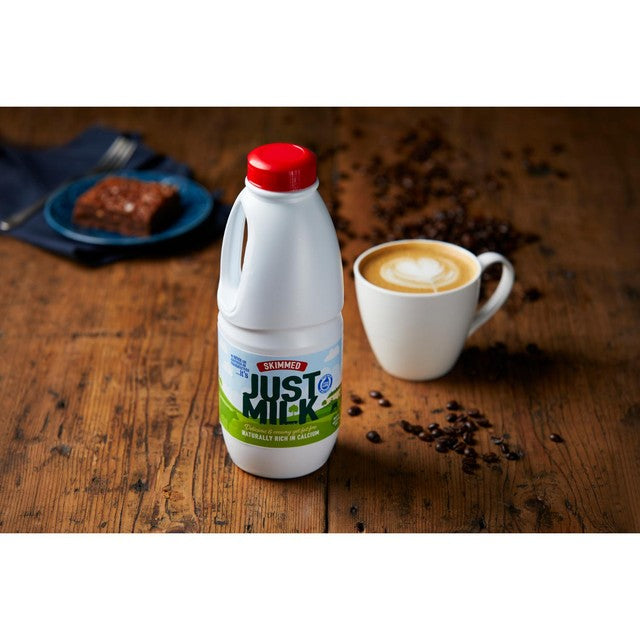 Just Milk Skimmed UHT Milk 6 x 1L - British product