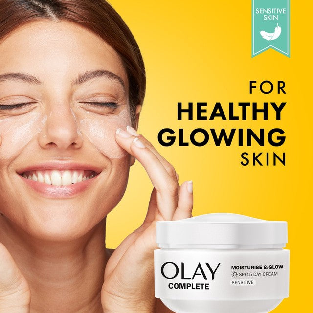 Olay day cream sensitive SPF 15 50ml, imported from the UK