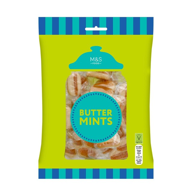 M&S butter mints 225g, imported from the UK