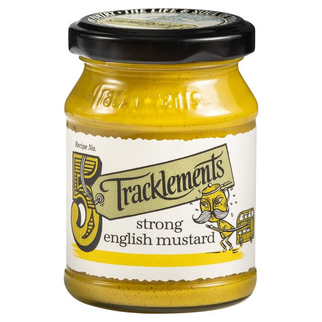 Tracklements Strong English Mustard 140g (British brand)