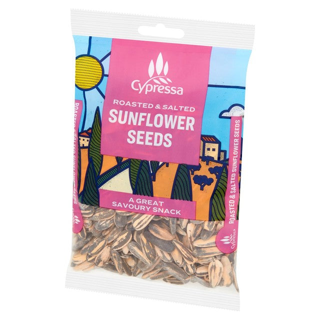 Cypressa roasted and salted sunflower seeds 100g - British product