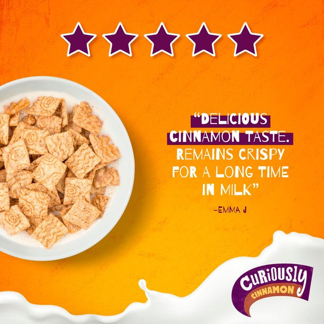 Nestle Curiously Cinnamon cereal 375g - British product