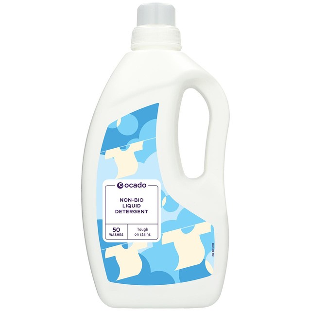 Ocado non-bio liquid detergent 1.5L, imported from the UK