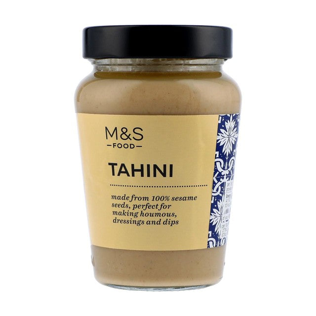 M&S tahini paste 300g jar, imported from the UK