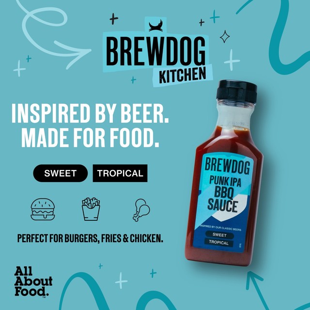 BrewDog Punk IPA BBQ sauce 240ml - British product