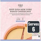 M&S baked vanilla cheesecake 530g, imported from the UK