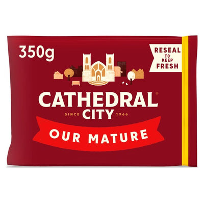 M&S Cathedral City Mature Cheddar Cheese 350g- Buy online at McGrocer