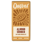 Ombar coco almond chocolate bar 70g, imported from the UK