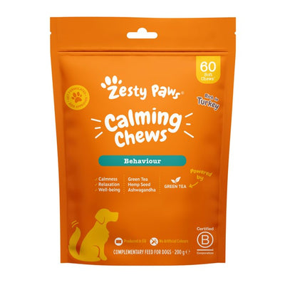 M&S Zesty Paws Calming Dog Chews Turkey Flavour- Buy online at McGrocer