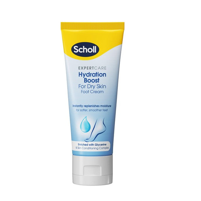 Scholl Hydration Boost for Dry Skin foot cream 75ml (British brand)