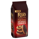 Fox's dark chocolate half-coated cookies 7 pack, imported from the UK