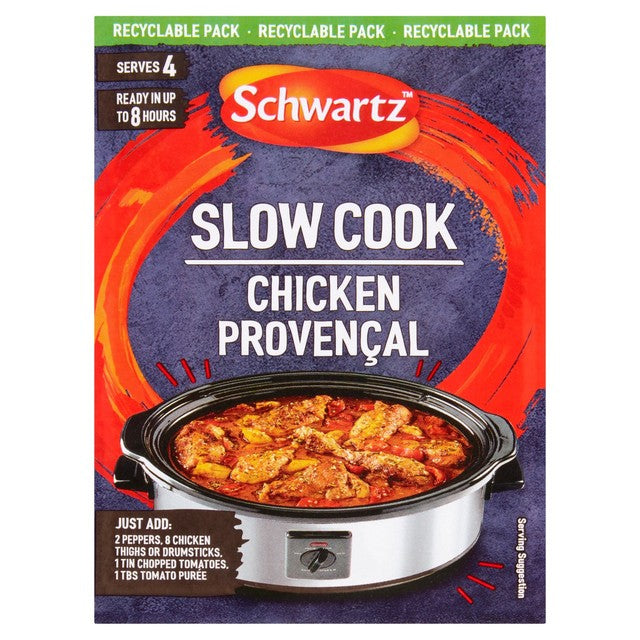 Schwartz chicken provencale slow cook recipe mix 35g - British product