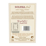 Solera 1847 Cream Sherry 75cl, UK version